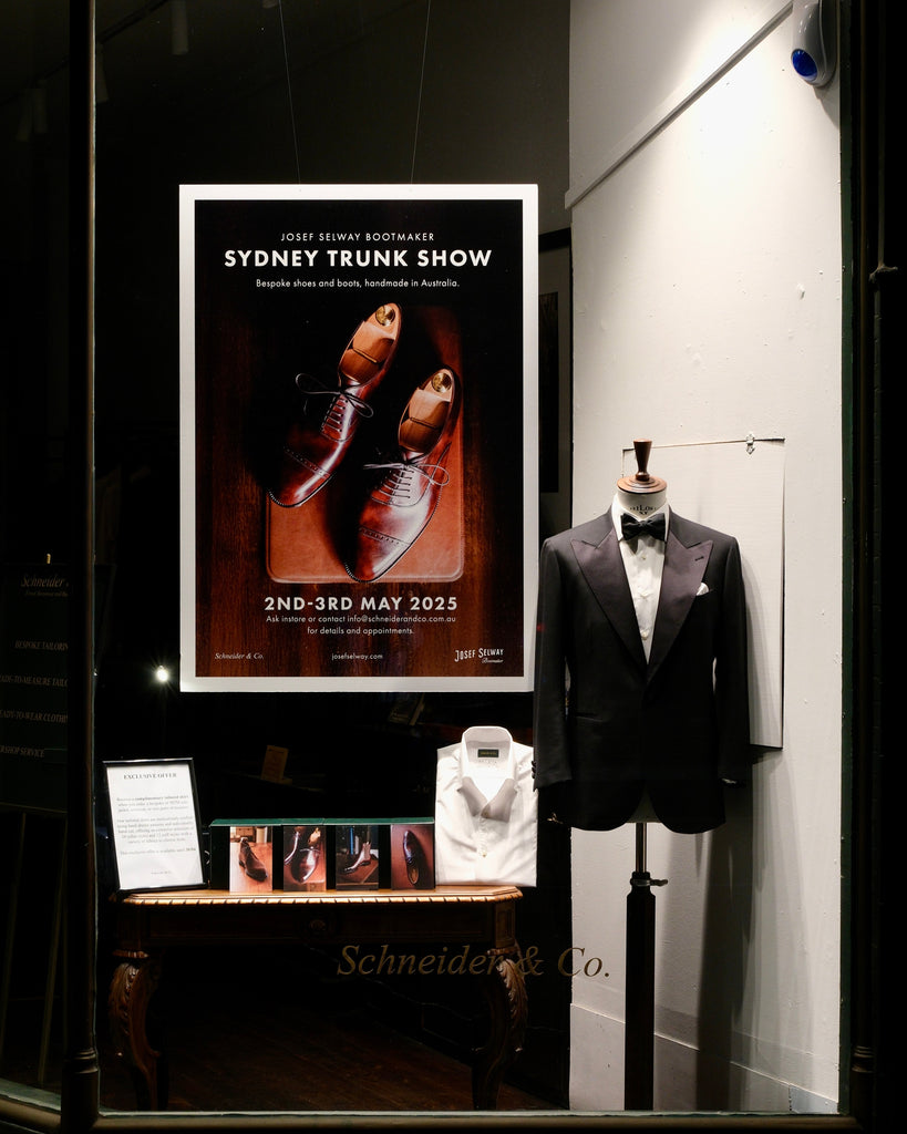 Josef Selway Bespoke Shoemaker Trunk Show