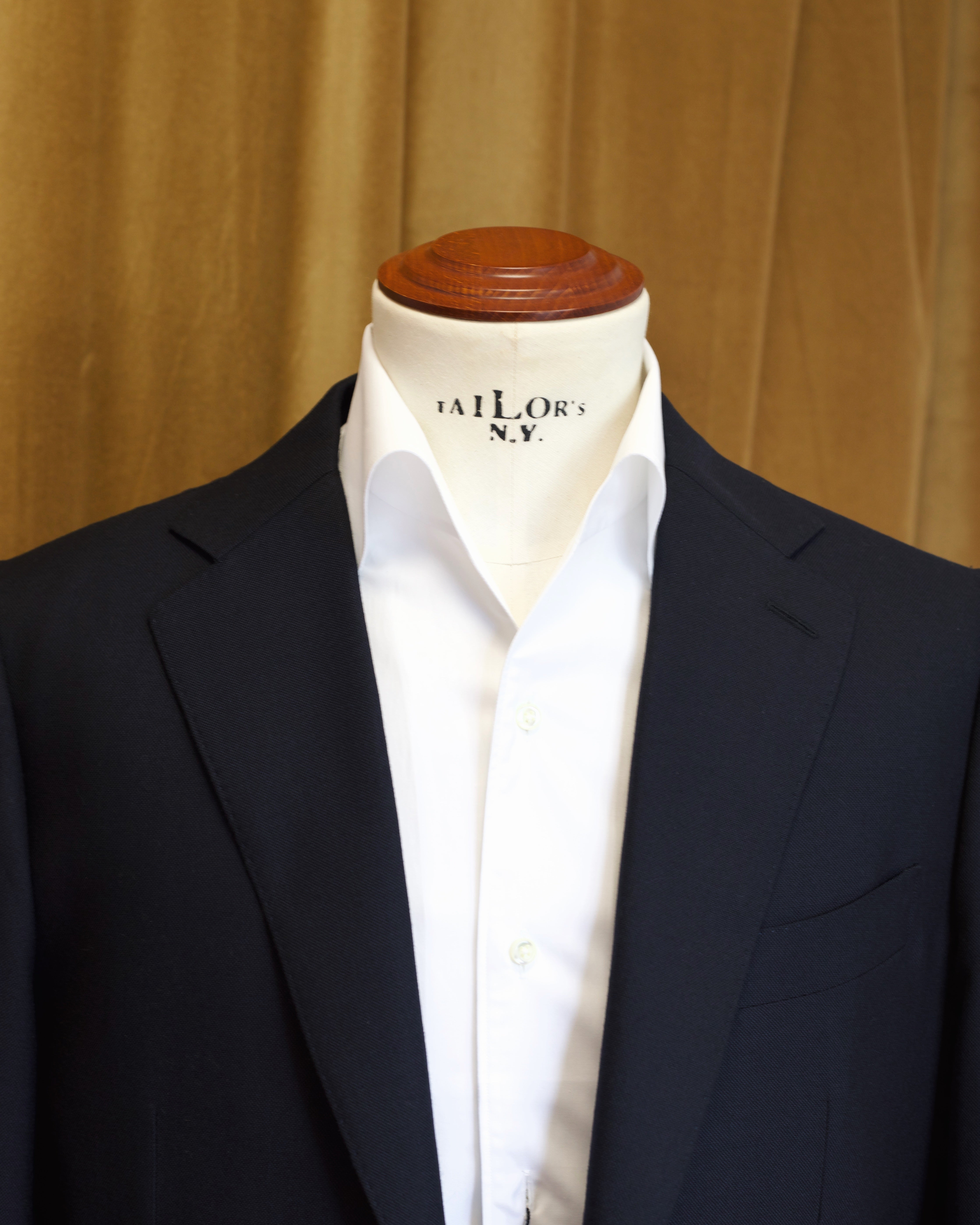 One-piece Collar Shirt - White
