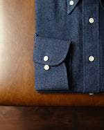 Load image into Gallery viewer, Button Down Shirt - Dark Blue Denim
