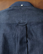 Load image into Gallery viewer, Button Down Shirt - Dark Blue Denim
