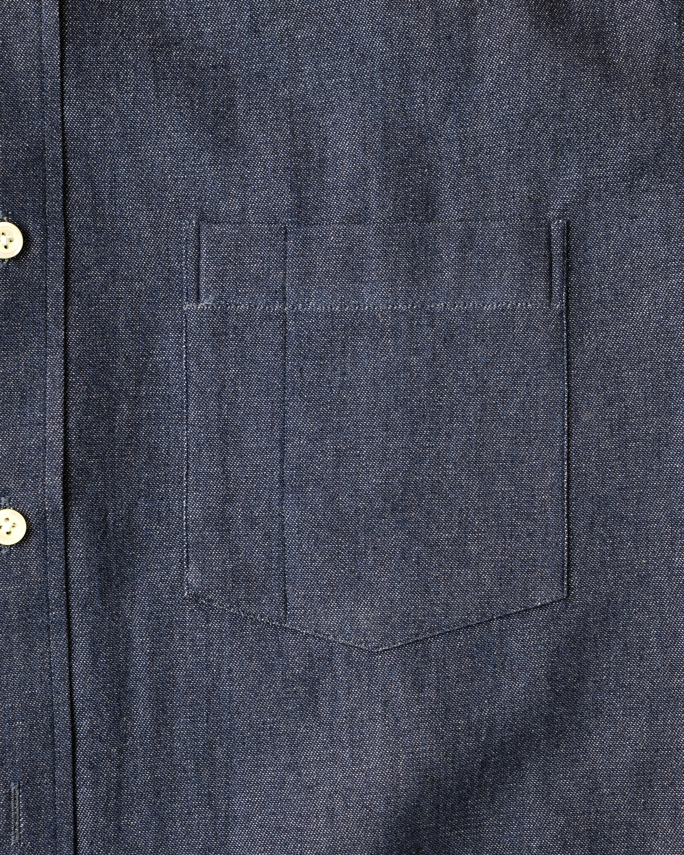 Button Down Shirt - Dark Blue Denim