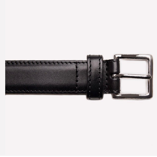 Calf Leather Belt - Black