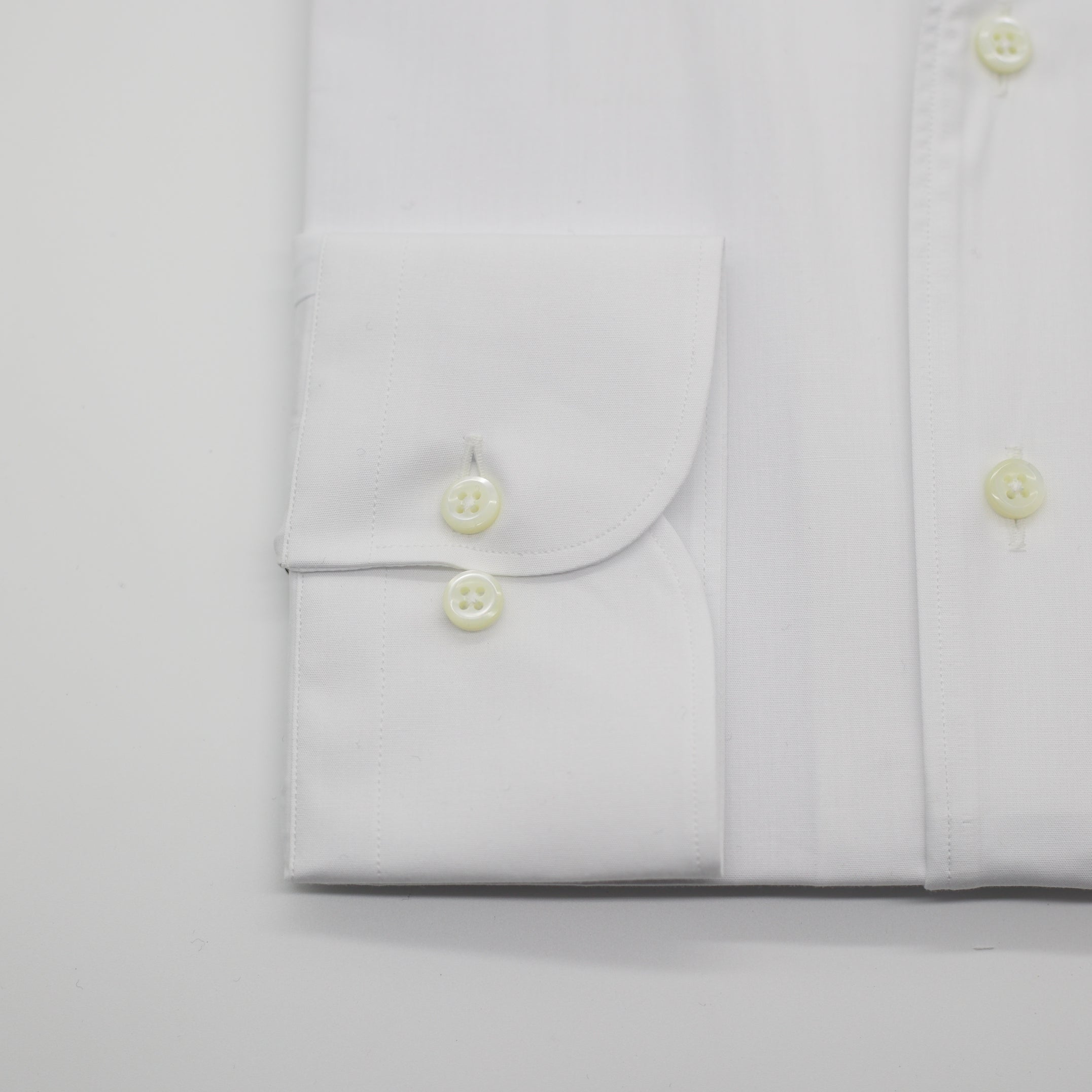 One-piece Collar Shirt - White