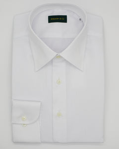 Non-Iron Twill Shirt - White
