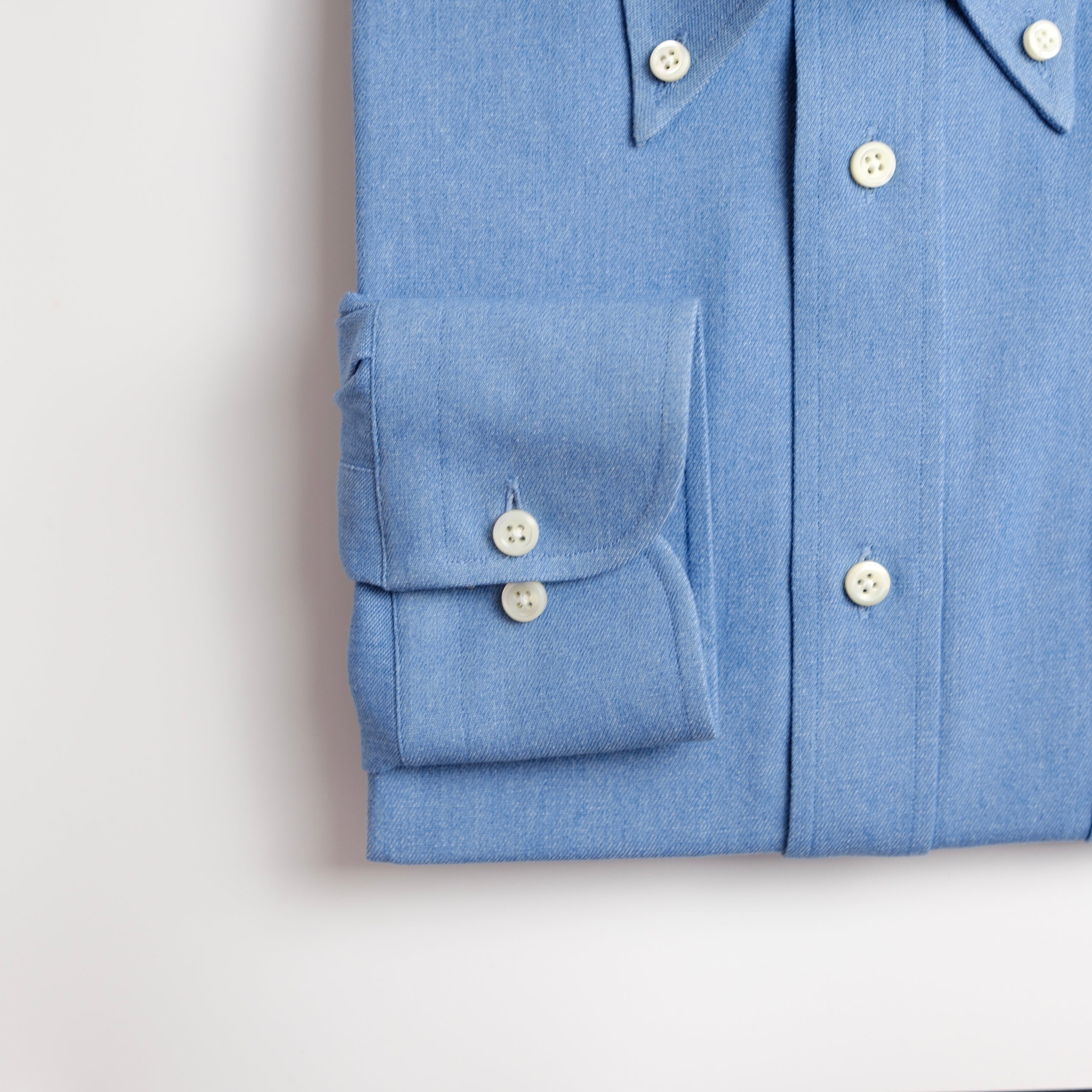Button Down Shirt - Blue Denim