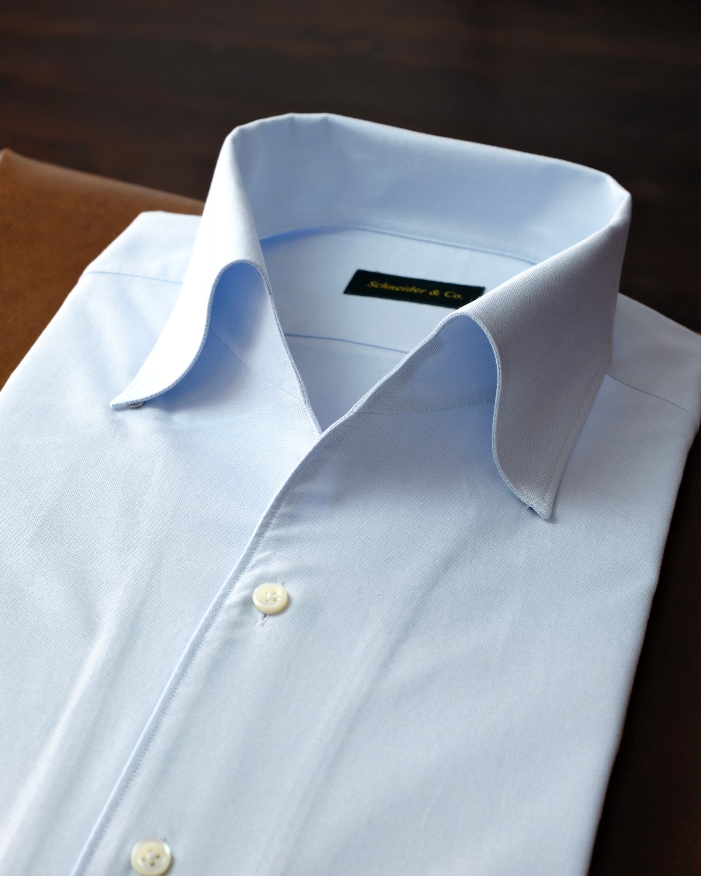 One-piece Collar Shirt - Blue Schneider & Co. One-piece Collar Shirt - Blue Schneider & Co.
