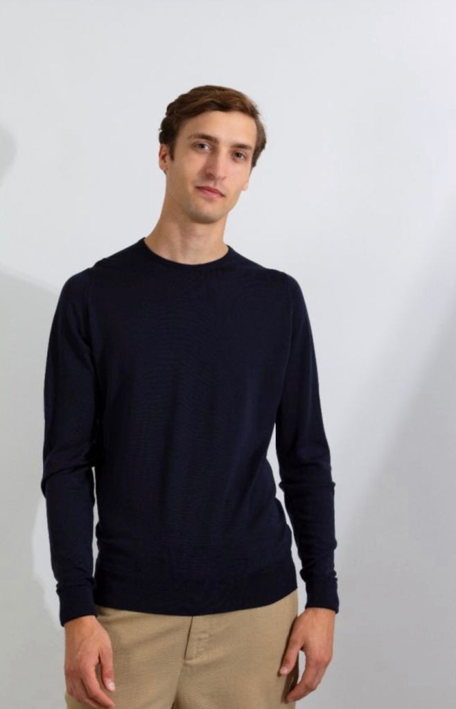 Farhill Pullover Crew Neck - Midnight