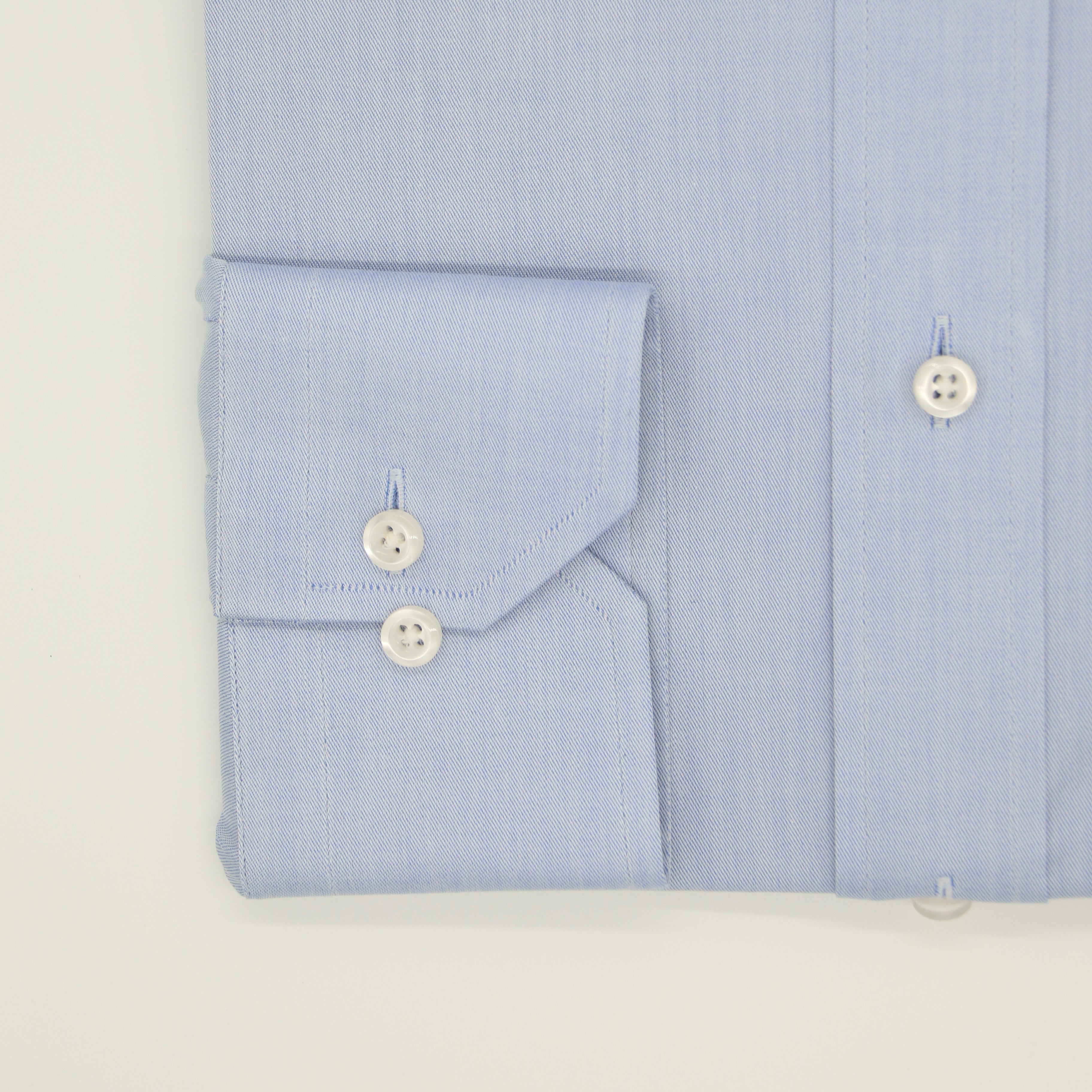 Standard Collar Shirt Blue