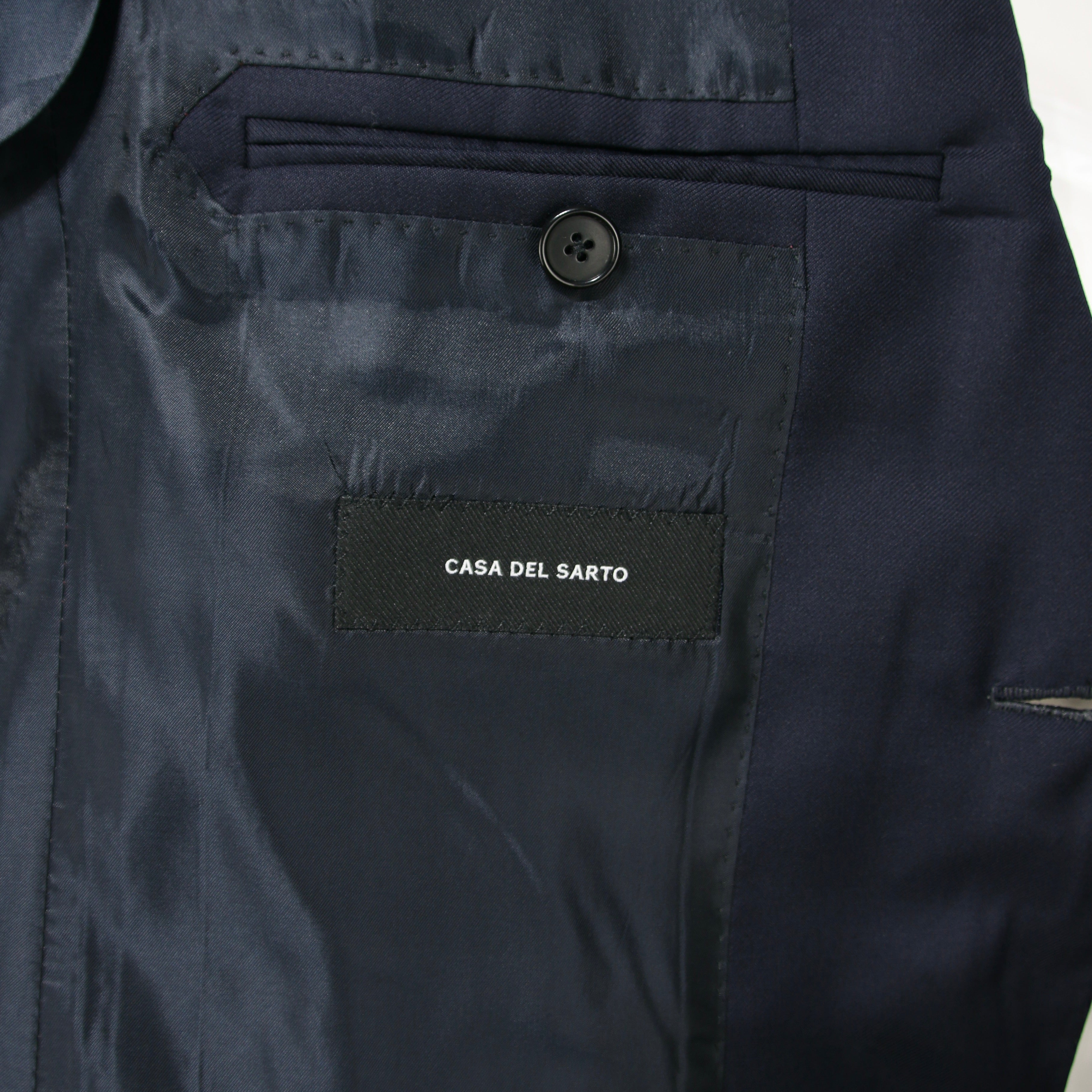 Wool Dark Navy Suit