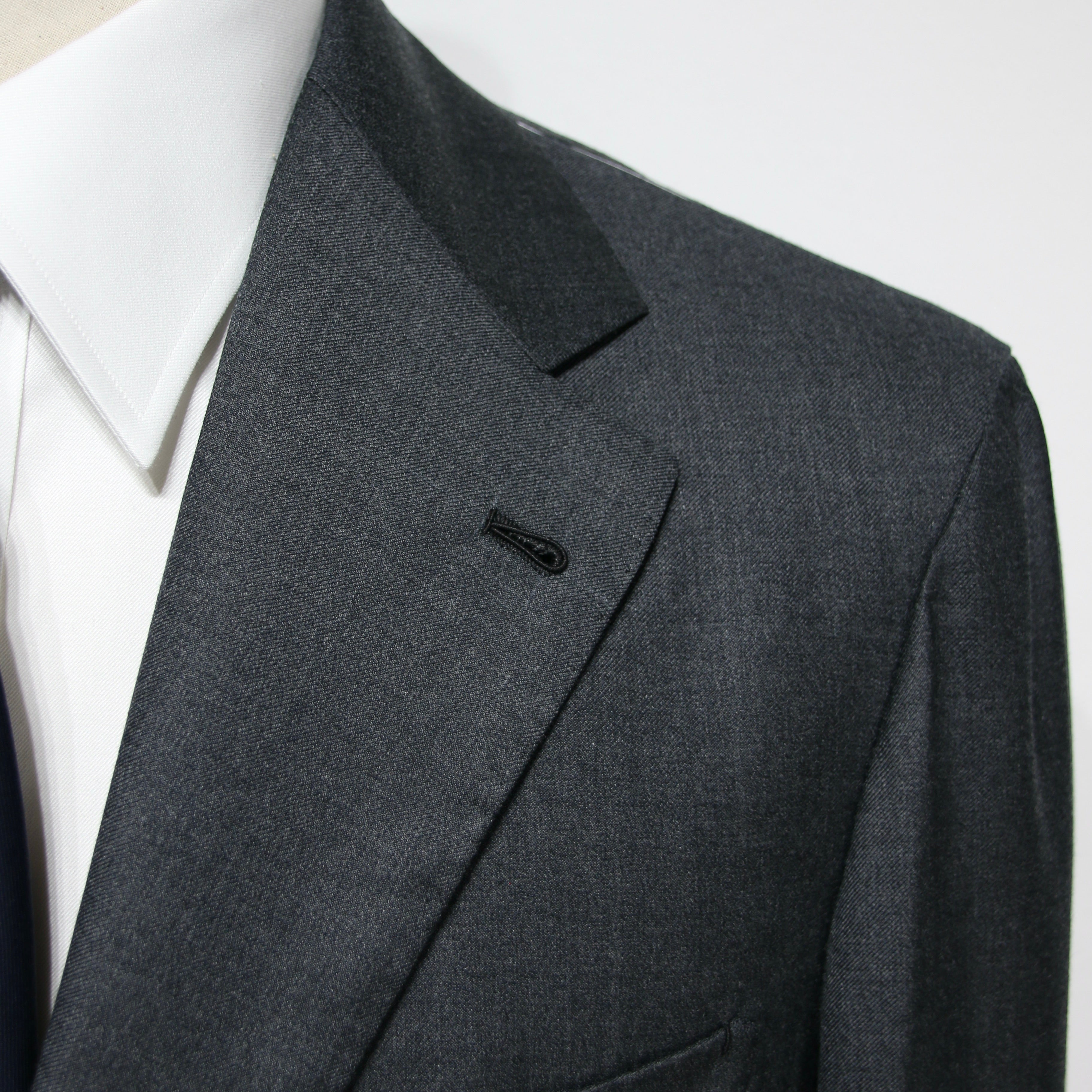 Wool Dark Grey Suit