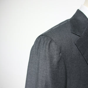 Wool Dark Grey Suit