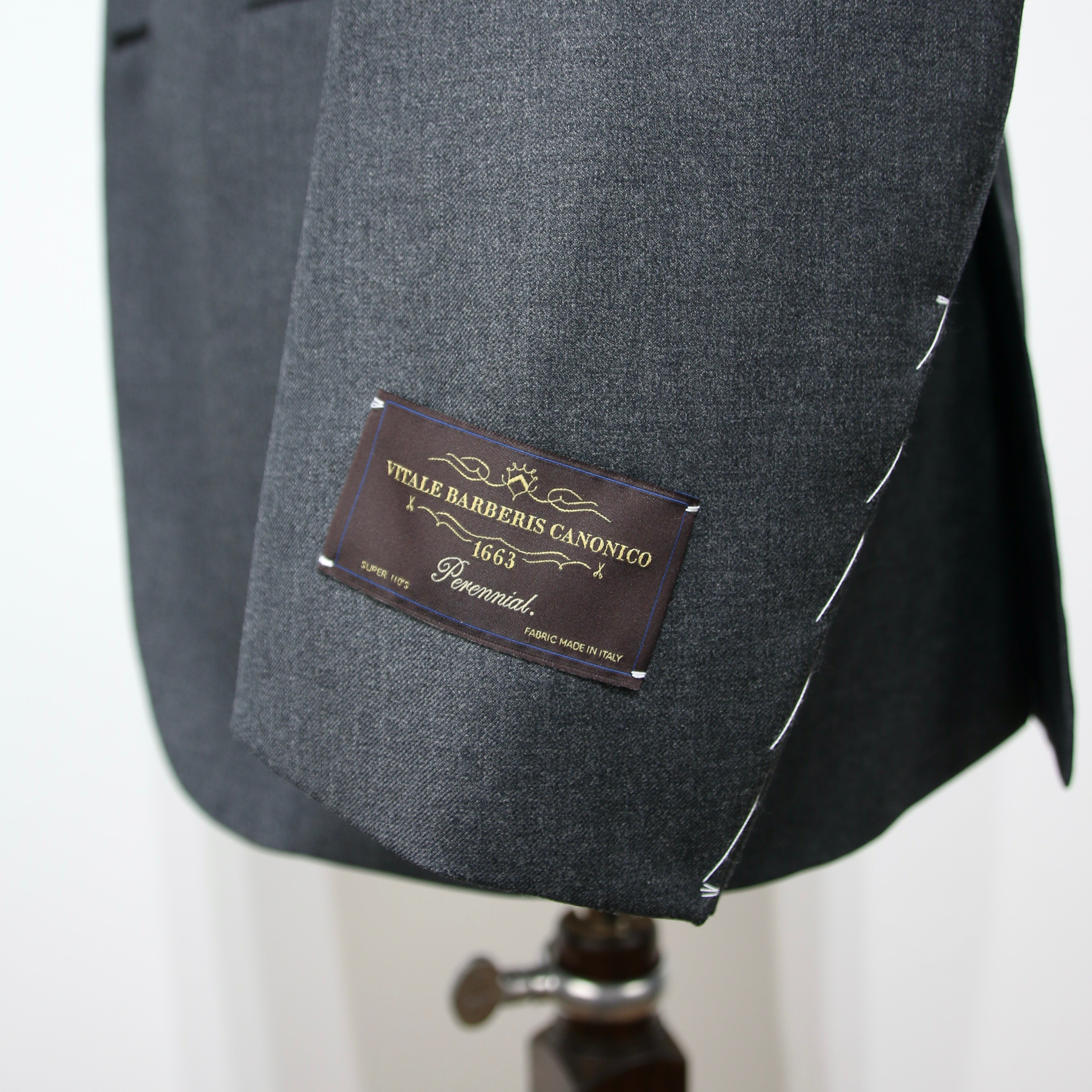 Wool Dark Grey Suit