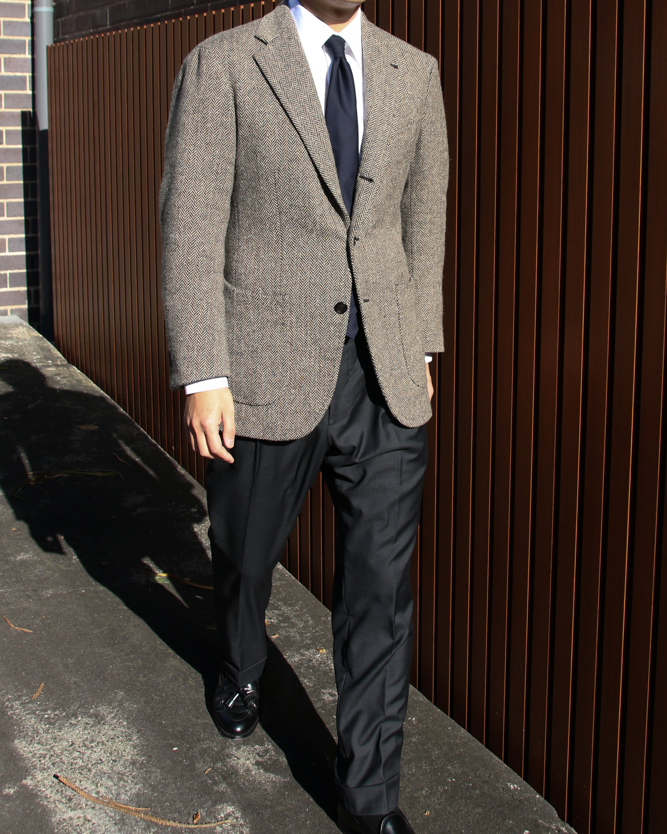Wool Herringbone Sport Coat
