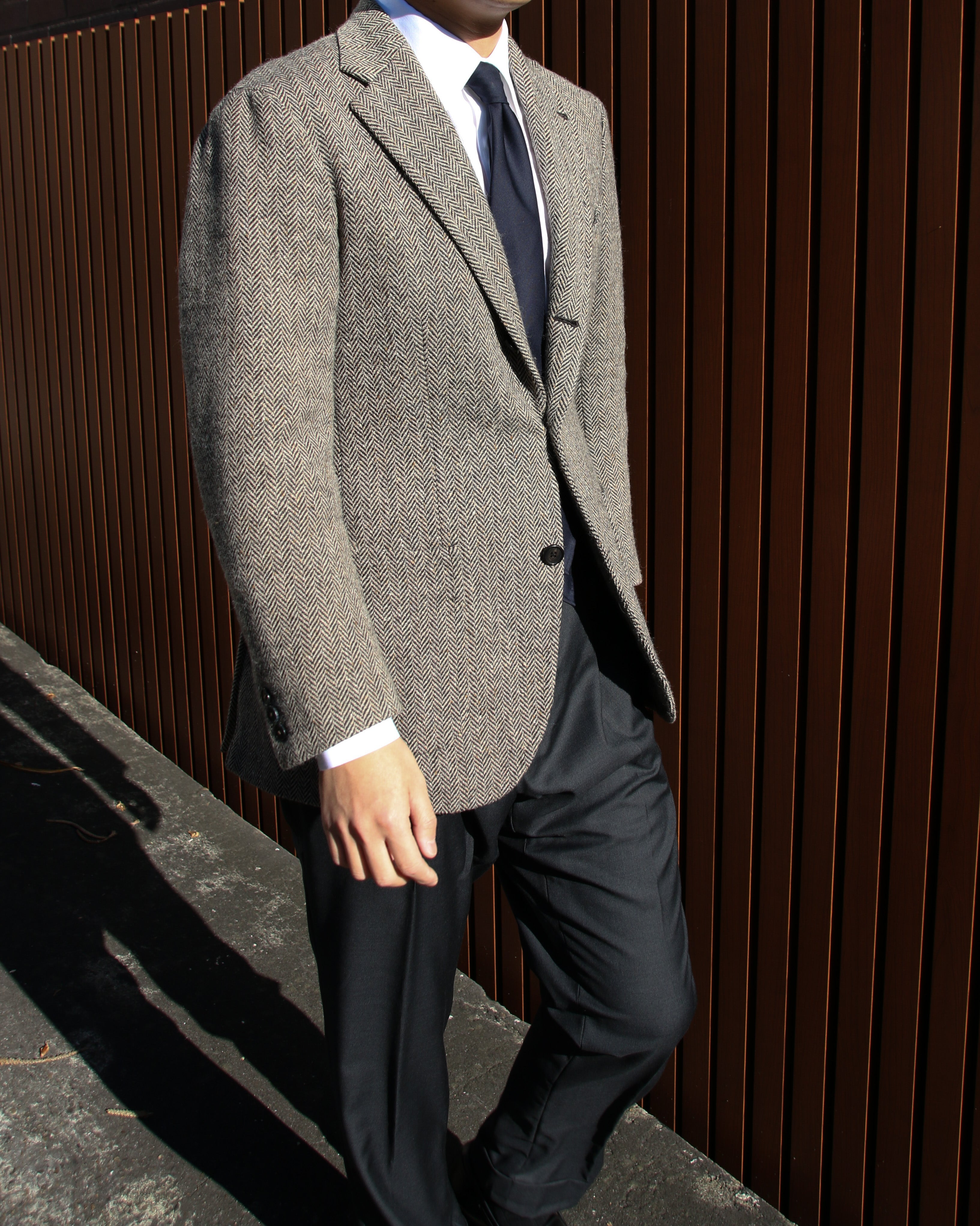 Wool Herringbone Sport Coat