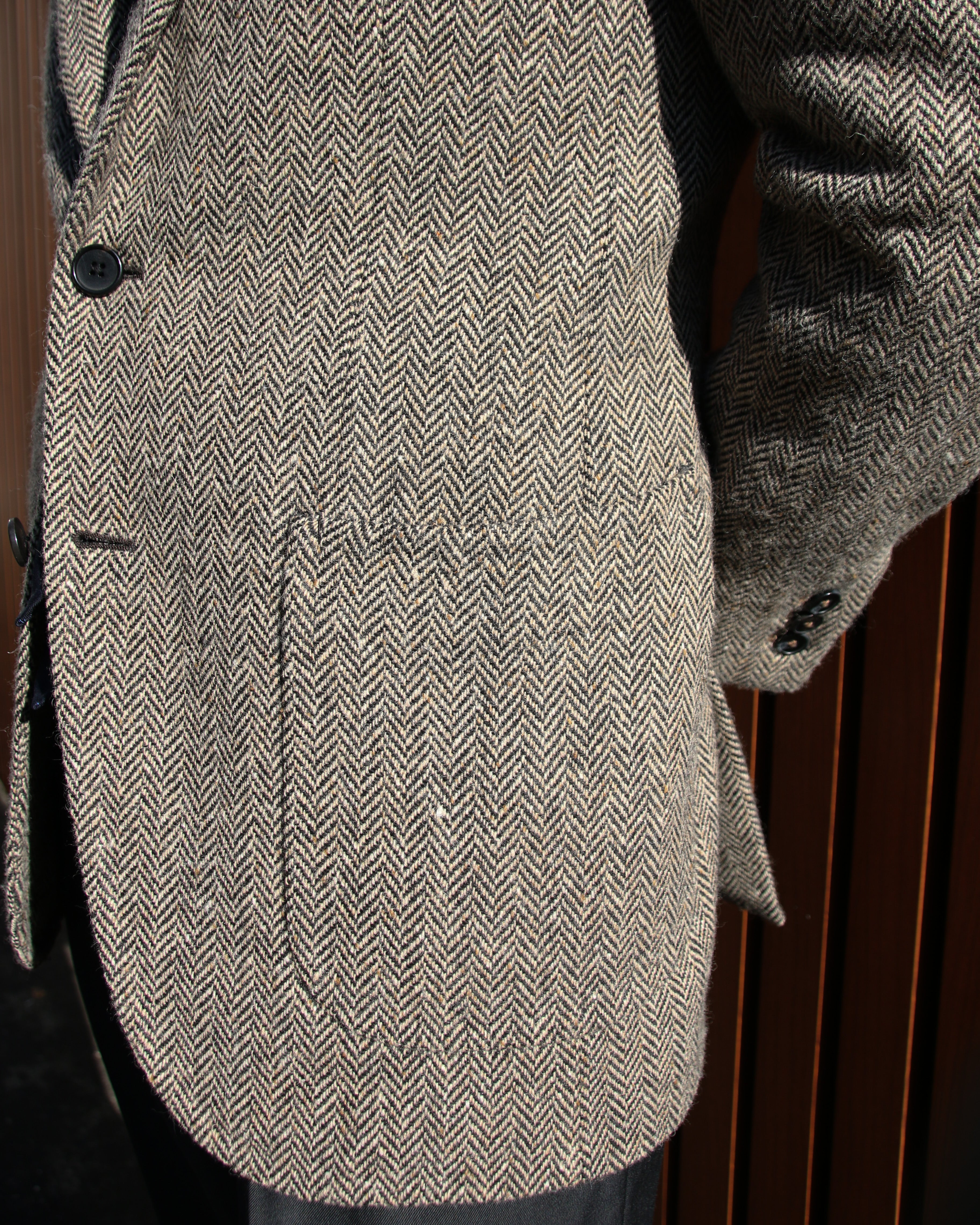 Wool Herringbone Sport Coat