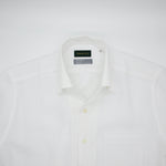 Load image into Gallery viewer, White Linen One-piece Collar Shirt
