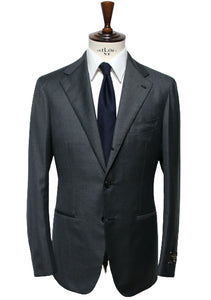 Wool Dark Grey Suit