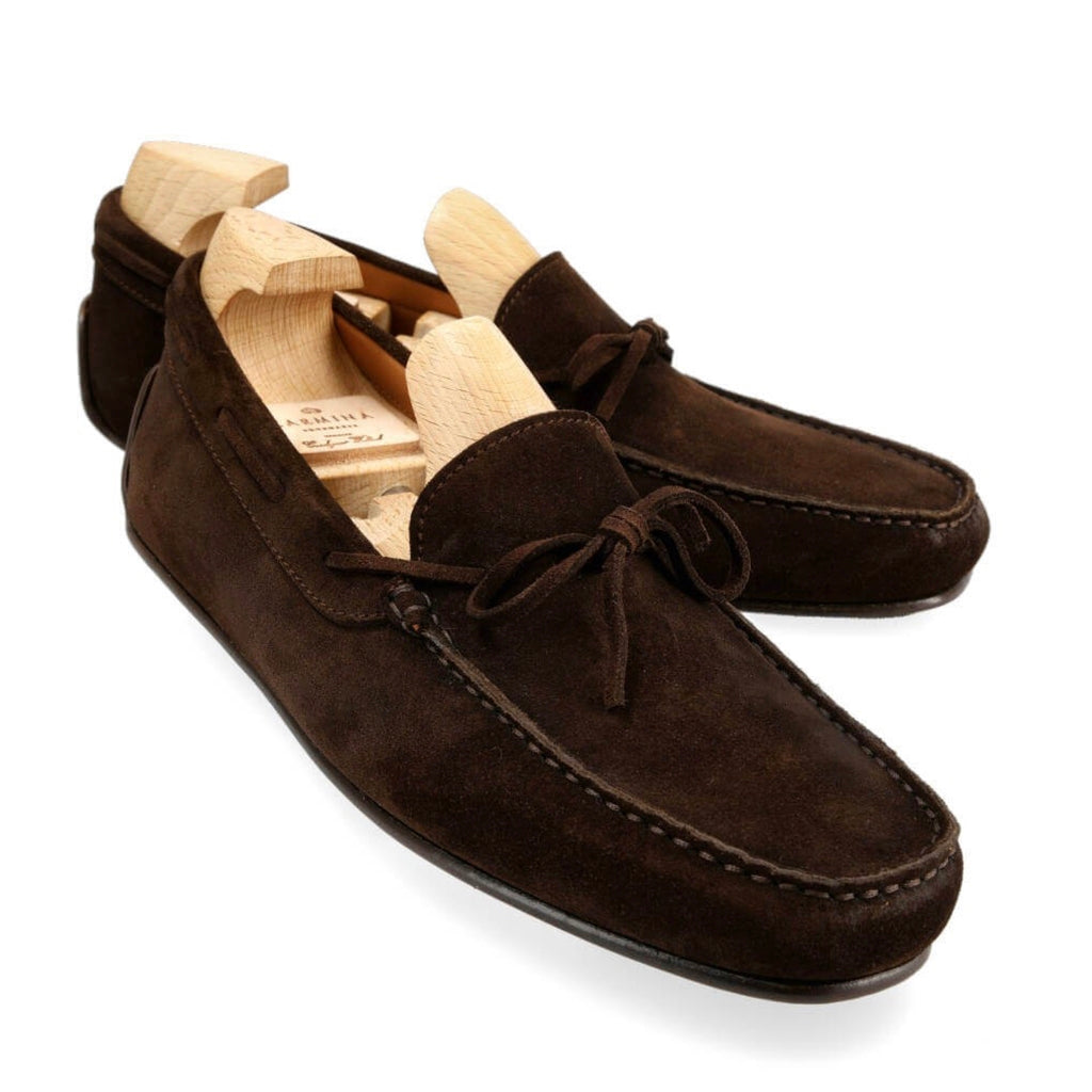Driving Loafers 80802 Chestnut Suede