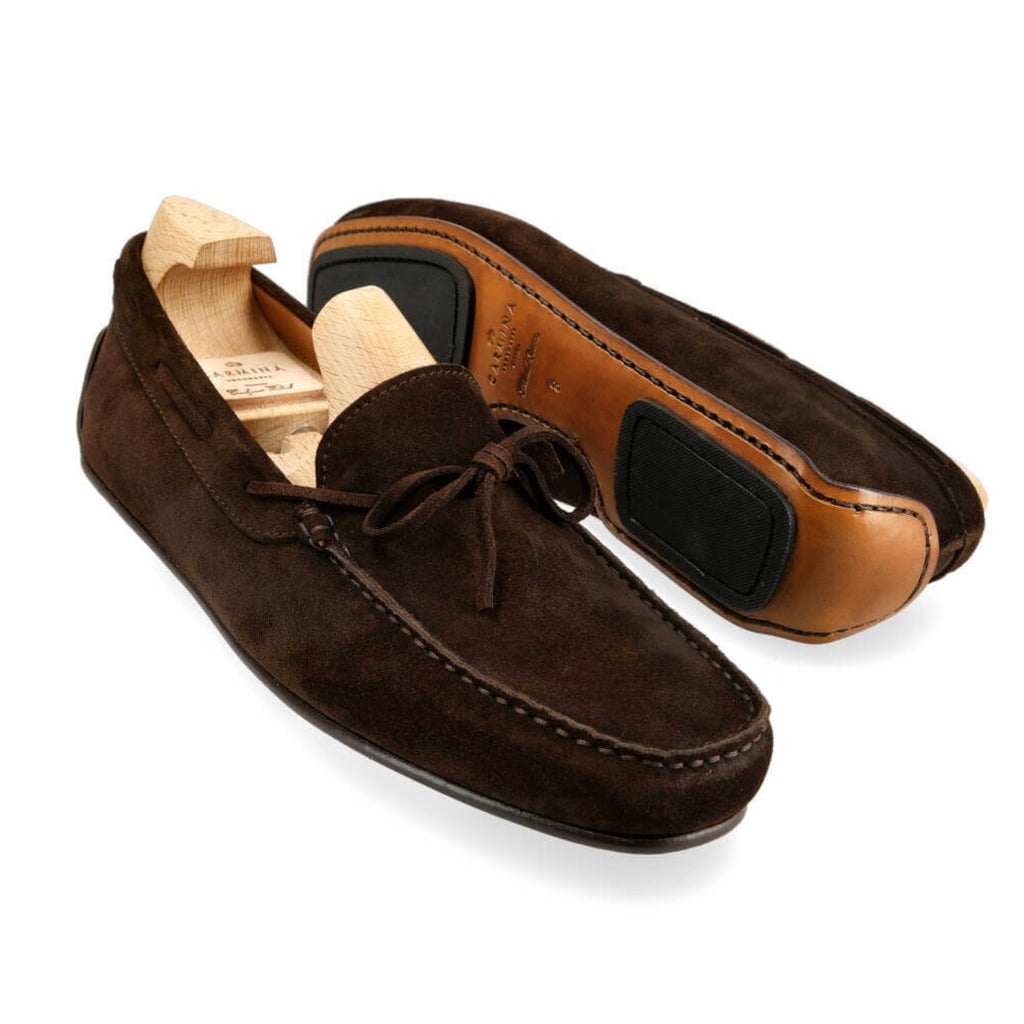 Driving Loafers 80802 Chestnut Suede